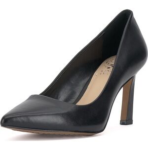 Vince Camuto Womens Retsie Shoe - Classic Black Women's Pointed-Toe Pump - 6.5